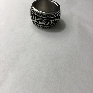 Tribal ring steel